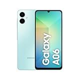 Smartphone Samsung Galaxy A06 128GB 4GB RAM Processador Octa Core Bateria De 5000mAh Tela Infinita De 6 7 Câmera Traseira Dupla Dual Chip Verde Claro