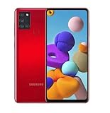 Smartphone Samsung Galaxy A21s 64gb 4g Wi Fi Tela 6 5 Dual Chip 3gb Ram Câmera Quádrupla Selfie 13mp Vermelho