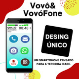 Smartphone Vovófone 16gb Icones Grandes Zap