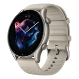 Smartwatch Amazfit Fashion Gtr 3 Tela De 1 39 Com Pulseira De Silicone Cor Moonlight Grey