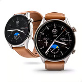 Smartwatch Amazfit Fashion Gtr 4 Tela De 1 43 Com Pulseira De Fluoroelastómero Cor Marrom claro Y Caixa Color Cinza