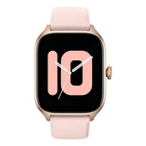Smartwatch Amazfit Fashion Gts 4 Tela De 1 75 Com Pulseira De Fluoroelastómero Cor Rosebud Pink Y Caixa Color Black