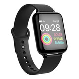 Smartwatch B57 Homens Mulheres Ip67 Relógio À Prova D  água Cor Da Pulseira Preto