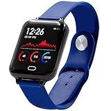 Smartwatch B57 Relogio Inteligente Fitness Smart Hero Band   Azul