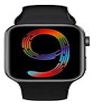 Smartwatch Digital Tela OLED Pulseira Preta Resistente à Água Design Moderno