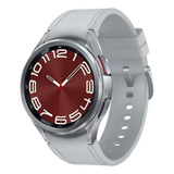 Smartwatch Galaxy Watch6 Classic Lte 43mm Prata Samsung Desenho Da Pulseira Liso