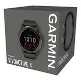 Smartwatch Gps Garmin Vívoactive 4 Preto 45mm - Lacrado