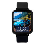 Smartwatch Haiz Smartwatch B57 1 3 Caixa Preta Pulseira