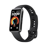 SmartWatch HUAWEI Band 9 Uso Confortável 24 Horas Por Dia 7 Dias Por Semana Monitoramento Da Qualidade Do Sono Até Duas Semanas De Duração Da Bateria Compatível Com IOS E Android Preto