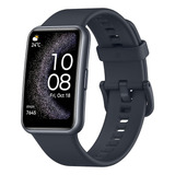 Smartwatch Huawei Watch Fit Special Edition Gps 1 64 Com Design De Pulseira Preta Pulseira De Silicone