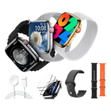 Smartwatch Hw9 Pro Max 4 Pulseiras Tela Amoled Com Brindes