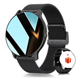 Smartwatch Lige Ip67 Bw0223 Tela De 1 39 Com Pulseira Cor Black Mesh Y Caixa Cor Black