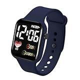 Smartwatch Monitor De Frequência Cardíaca Rastreador De Sono Pedômetro Rastreador De Atividade Azul 