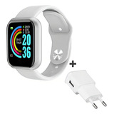 Smartwatch P Celular iPhone Samsung Motorola Xiaomi Fonte Cor Da Pulseira Branco
