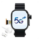 Smartwatch Relogio 5g Ultra Ai 3 Celular De Pulso Camera Nfe