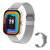 Smartwatch Relogio Cor Prata