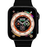 Smartwatch Relógio Inteligente Bluetooth Tela 1 85 Resistente à água IP67 Preto 
