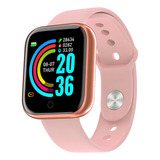 Smartwatch Relógio Inteligente D20 / Y68 Android Ios Rosa Cor Da Caixa Rosa