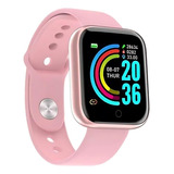 Smartwatch Smart D20 Tela 1 3 Com Pulseira De Pla Cor Rosa