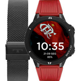 Smartwatch Technos Flamengo Connect Sports Troca Pulseira