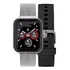 Smartwatch Technos Troca-pulseira Tmaxab/5k Prata E Preto
