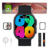 Smartwatch Ultra 3 Serie 10 Amoled Grava Musica Brindes