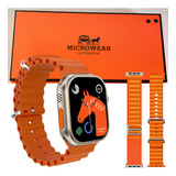 Smartwatch Ultra Mini W69 45mm Nfc Série 9 Original brinde