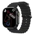 Smartwatch W69 Ultra Série 10 Wearmax Super Amoled 2024 Caixa Preto Pulseira Preto