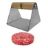 Smash Burguer Inox 1mm Prensa Profissional De Carne Gourmet Cor Prateado