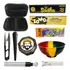 Smoking Tabacaria Kit Fumo Dichavador Case Bag Seda Piteira De Vidro Cuia