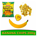 Snack De Banana Frita Chips Aritana 200g De Salgadinho