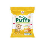 Snack Mini Puffs Banana E Cenoura 15g   Sem Glúten