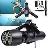 SNBGRYE Scooter Subaquática De 500 W Scooter Elétrica Subaquática Marítima De 10 Km H Conjunto De Propulsão Subaquática 130 Minutos De Resistência Equipamento De Natação Ao Ar Livre Com Controle