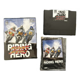 Snk Neo Geo Aes Riding Hero Americano + Box Protetor Acetato