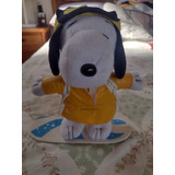 Snoopy Pelúcia Surfista Habib s 23cm Coleção