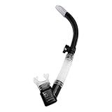 Snorkel Respirador Seasub Spiro Com Válvula/preto
