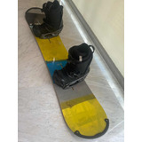 Snowboard Burton Com Binding E Botas
