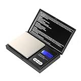 Snsowed Balança Digital Portátil 500g 0 01g Escala De Ouro De Alta Precisão Para Joias Com 7 Unidades Balança Eletrônica De Bolso Com Luz De Fundo Escala Digital Profissional De Miligramas Escala De Pó