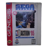 Só Caixa Sega Sports Nba Action 95 Mega Drive Original