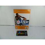 So O Manual Original Do Jogo Nba Live 99 Do N64 Nintendo 64
