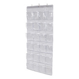 Sobre A Porta Organizador De Sapatos Pendurado Com 24 Bolsos