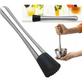 Socador Caipirinha Aço Inox Macerador Frutas Bartender Bar