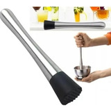 Socador Macerador De Inox Bar Caipirinha Amassador Frutas