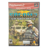 Socom 3 U.s. Navy Seals Playstation Ps2 Lacrado