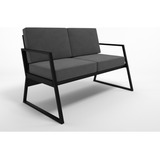 Sofá Cadeira Industrial Poltrona Vintage Metal Design