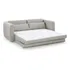 Sofá-cama Aurora Premium Queen, Medida 1,88m Cor Bege Desenho Do Tecido Liso