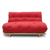 Sofá cama Futon Casal Slim 128x188x10cm Futon Brasil