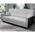 Sofá Cama Sérvia 2,00m Cinza Bouclê - King House Desenho Do Tecido Linho