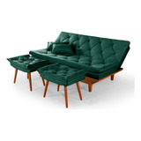 Sofa Cama Verde Caribe