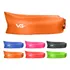 Sofá De Ar Inflável Camping Confortável Saco De Dormir Vg+ Cor Laranja